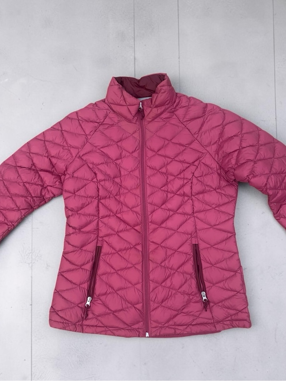 Free Country Quilted Puffer Pink Women's Jacket Medium